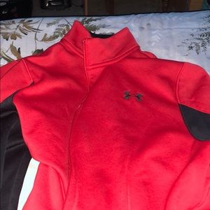 Red under armor jacket. Men’s size medium